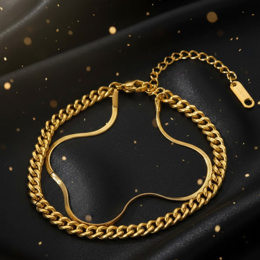 Pulsera Dorada "Linaje Vida"