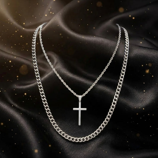 Conjunto Plateado "Royal Force"