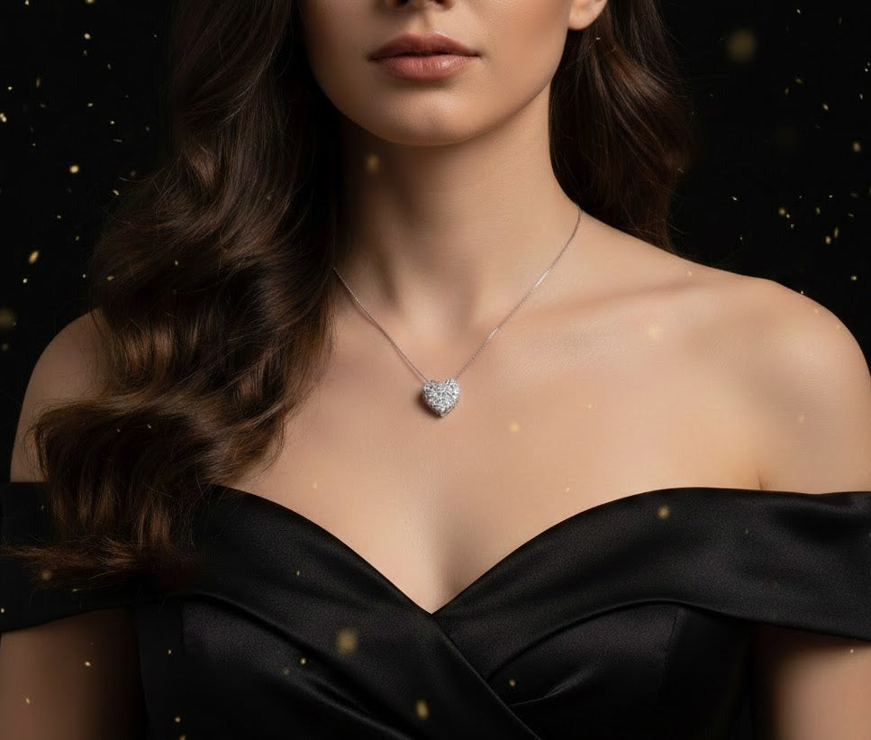 Collar Platedo "Satis de Corazon"